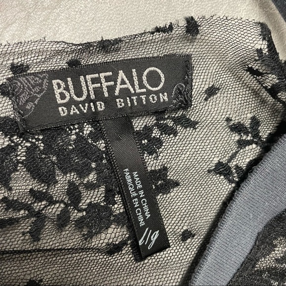 Buffalo David Bitton Black and Gray Mini Dress - Picture 6 of 7